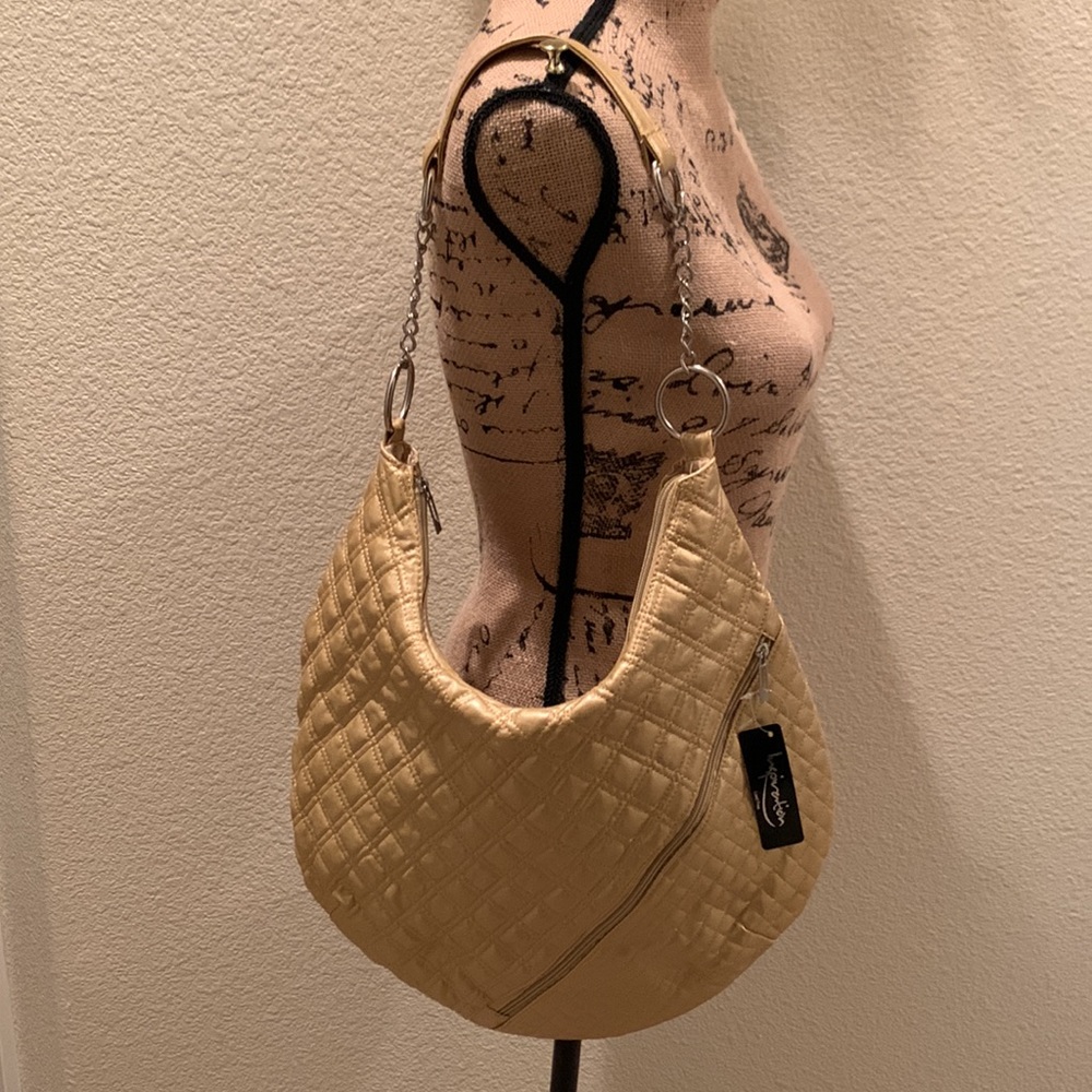 Women’s Inspiration Metallic Hobo Bag